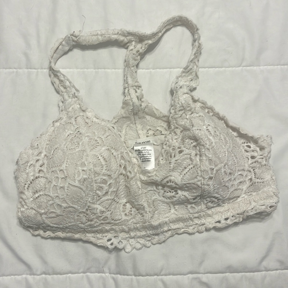 cute maurice’s white bralette!